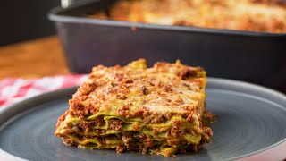 LASAGNE VERDI ALLA BOLOGNESE  Semplicissime da fare [upl. by Eytteb]