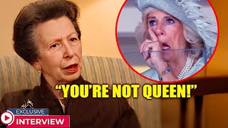 Princess Anne Told Camilla quotYou’re NOT Queenquot Claims Princess Diana’s Dress Maker [upl. by Kincaid]