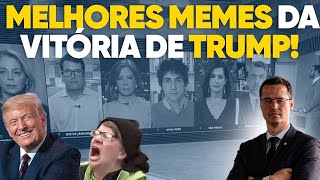 Clima de velório na GloboNews e chororô da esquerda os melhores memes da vitória de Trump [upl. by Steady]