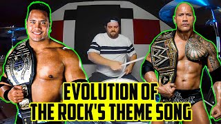 The Evolution of The Rock WWE Theme Song [upl. by Haneekas240]