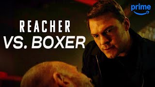 Reacher Takes Out a Boxer in One Move  REACHER  Prime Video [upl. by Oht]