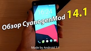 Обзор прошивки CyanogenMod 141 [upl. by Llehcram496]