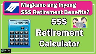 SSS Retirement Pension  Benefit Calculation  Magkano ang monthly pension mo sa SSS [upl. by Katey]