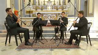 Cortejo de Gnomos Italian Clarinet Quartet [upl. by Neneek]