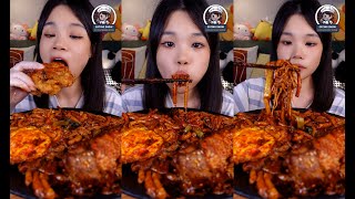 ASMR MUKBANG Everyday EATING SHOW CHINESE ASMR FOOD EPS21 [upl. by Elleon]