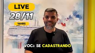 Convite Live sobre Travessia Caribe x Europa  2811 [upl. by Anole533]