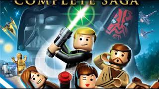 LEGO Star Wars The Complete Saga Music  Retake Theed Palace Action [upl. by Einnal]