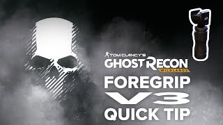 Foregrip V3 location and info  Ghost Recon Wildlands quick tip [upl. by Najar]