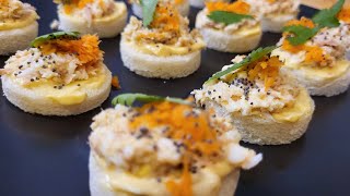 Quick and easy canapés for parties and reception with only 3 ingredients [upl. by Philana596]