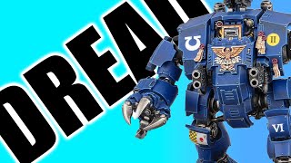 Brutalis Dreadnought Brings the Dread  warhammer 40k space marine unit review [upl. by Ahsyas]