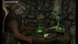 Skyrim  Precision Restoration Loop exactly 100 in Fortify enchants [upl. by Asenaj]