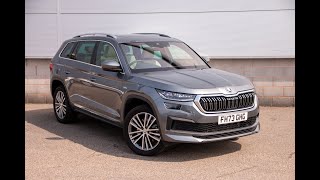 SKODA Kodiaq 20 TDI SCR 200ps Laurin amp Klement DSG 4x4 FH73GHG [upl. by Sivrep]