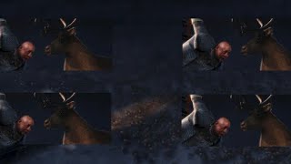 Polar express caribou scene but it’s in 4 different languages [upl. by Bozovich]