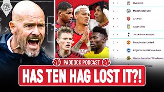 Ten Hag Has United Boss Lost Control  Paddock Podcast [upl. by Leidag964]