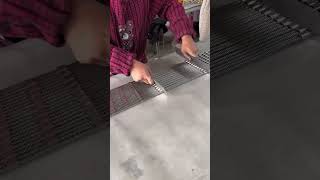 Stainless steel rope net finishing production [upl. by Ellehcin613]