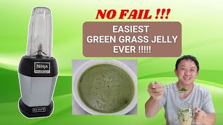 Easiest way to make Green Grass Jelly [upl. by Elimaj233]