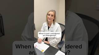 When is pain considered an emergency 🚨Pain Management NP Lorrie Pool shares her“Rule of the 3 S’s” [upl. by Dagny561]