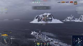 WoWS World of Warships F Caracciolo Ranked Battles [upl. by Drallim]