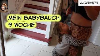 Mein Babybauch 9 Woche Vlog574 Rosislife [upl. by Aenehs]