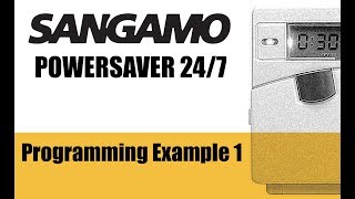 Sangamo Powersaver 247  Programming example 1 [upl. by Salomie]