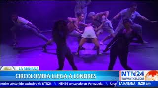 Compañía de artistas Circolombia llegó al festival londinense Underbelly [upl. by Jacobine366]