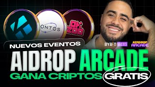 💸 ¡Cómo GANAR  gratis en Airdrops SENCILLOS con Bybit Guía Completa 🤑💥 AirdropArcade [upl. by Crystal698]