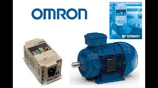 Configurar variador VS J7 Mini de Omron para controlar motor mediante potenciómetro Operador Digital [upl. by Claude]