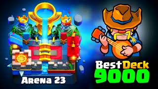 Best Deck to reach 9000 Trophies  How to get 9000 trophies in CLASH ROYALE [upl. by Ettie]