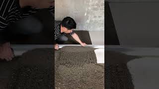 Cement mortar smoothing ruler Good tools and machinery can increase work efficiency [upl. by Atcele]