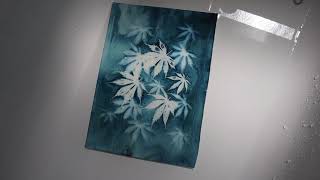 Layered Wet Cyanotype [upl. by Sabina]