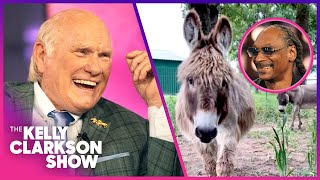 Terry Bradshaw Named Donkey After Snoop Dogg [upl. by Gina]