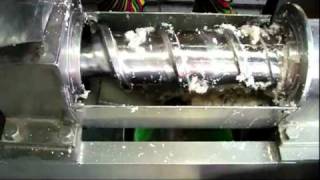 cleaning screw press [upl. by Drona]