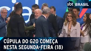 Janja xinga Elon Musk em painel do G20 Social quotF youquot  SBT Brasil 161124 [upl. by Ostler]