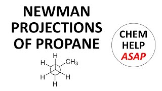 Newman projections of propane [upl. by Okajima]