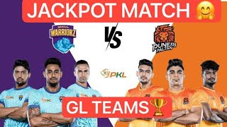 PUN vs BEN Dream11 Prediction  PUN vsBEN Dream11 Team  Puneri Paltan vs BengalWarriors GL teams [upl. by Godwin]