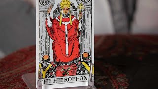 How to Read the Hierophant Card  Tarot Cards [upl. by Nealy]