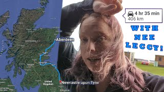 Driving 400KM With a Faulty Alternator Le Finale  Scotland 23 29 of 29  Winter Van Life UK [upl. by Raddie]