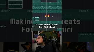 Making HARD Beats for Rich Amiri logicprox [upl. by Elspeth398]