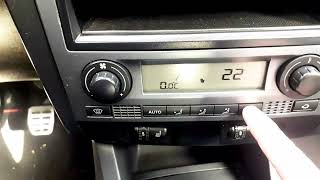 Climatronic Hidden Menu Diagnostic Secret Codes Seat Ibiza VW Polo Audi  Skoda [upl. by Ojillib]