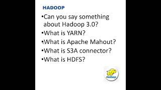 Deloitte  Hadoop Real Interview Questions for 5 to 9 yrs  Big Data Tunnel s5A [upl. by Gilchrist]