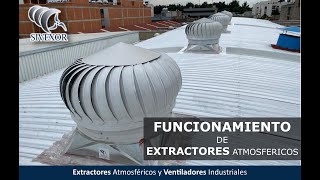 Funcionamiento de extractores atmosféricos SIVEXOR [upl. by Llohcin]