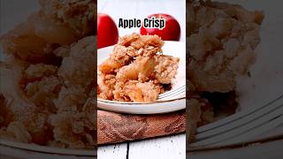 🍎Easy Apple Crisp Vegan amp GF foodshorts veganrecipes veganbaking [upl. by Namor]