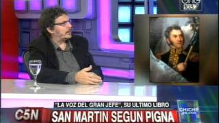 C5N  CHICHE EN VIVO SAN MARTIN SEGUN FELIPE PIGNA [upl. by Dewitt245]