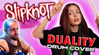 Slipknot  Duality  Drum Cover by Kristina Rybalchenko [upl. by Kwan]