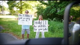 Epic Movie Theater Marriage Proposal [upl. by Ahsienod177]