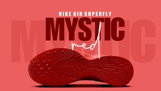 MYSTIC RED 2025 Nike Air Superfly DETAILED LOOK  RELEASE DATE [upl. by Alram]