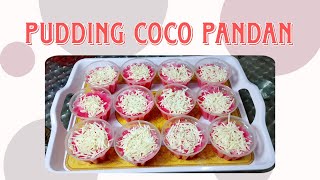 CARA MEMBUAT PUDDING COCO PANDAN [upl. by Eidnas]