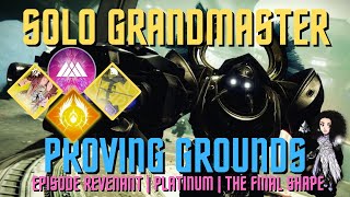 Solo Grandmaster Proving Grounds with Rimecoat Raiment and Leviathans Breath  Warlock  Destiny 2 [upl. by Keelin710]