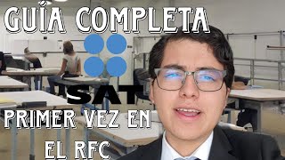 ¿Cómo inscribirse al RFC por PRIMERA VEZ como persona física  Tramite del RFC [upl. by Rolanda216]