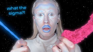 ASMR Alien removes your BRAIN ROT 🧠👾🛸 [upl. by Konyn]